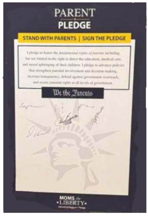 Chad Bianco pledge
